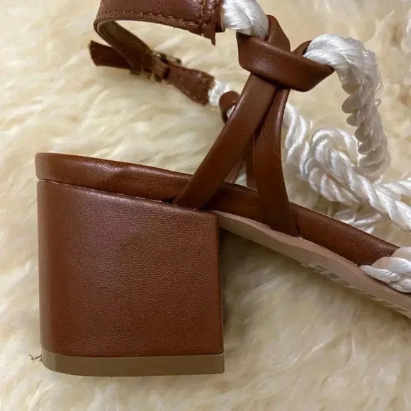 JustFab Braid It Gladiator Sandal Heels - Picture 3 of 5